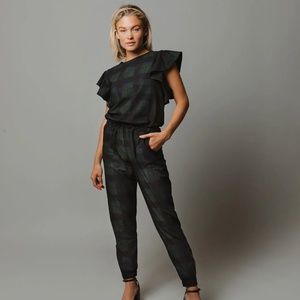Albion 9 to 9 Jumpsuit in Mistletoe